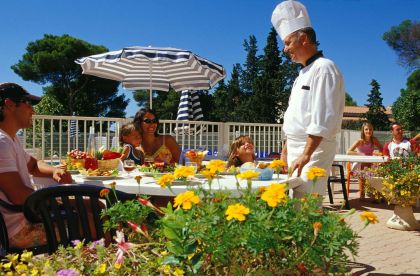 Le restaurant à régler sur place